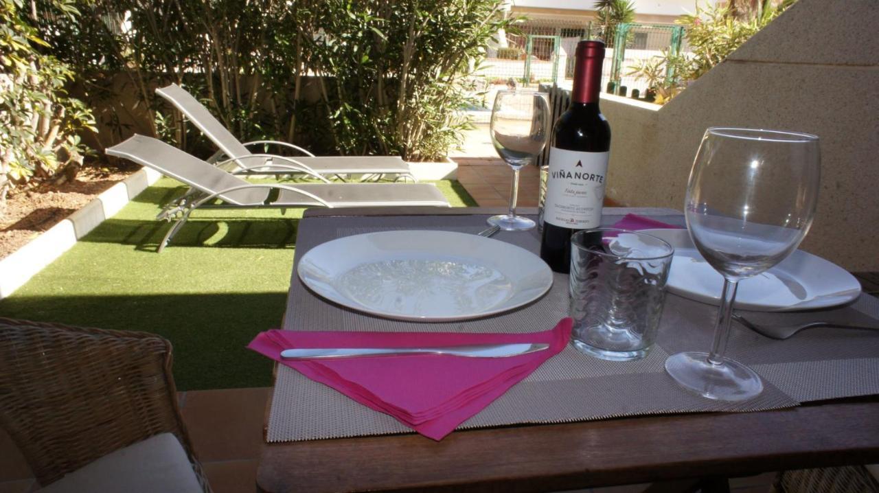 エル・メダノApartamento Con Jardin Y Piscina En El Balanconアパートメント エクステリア 写真